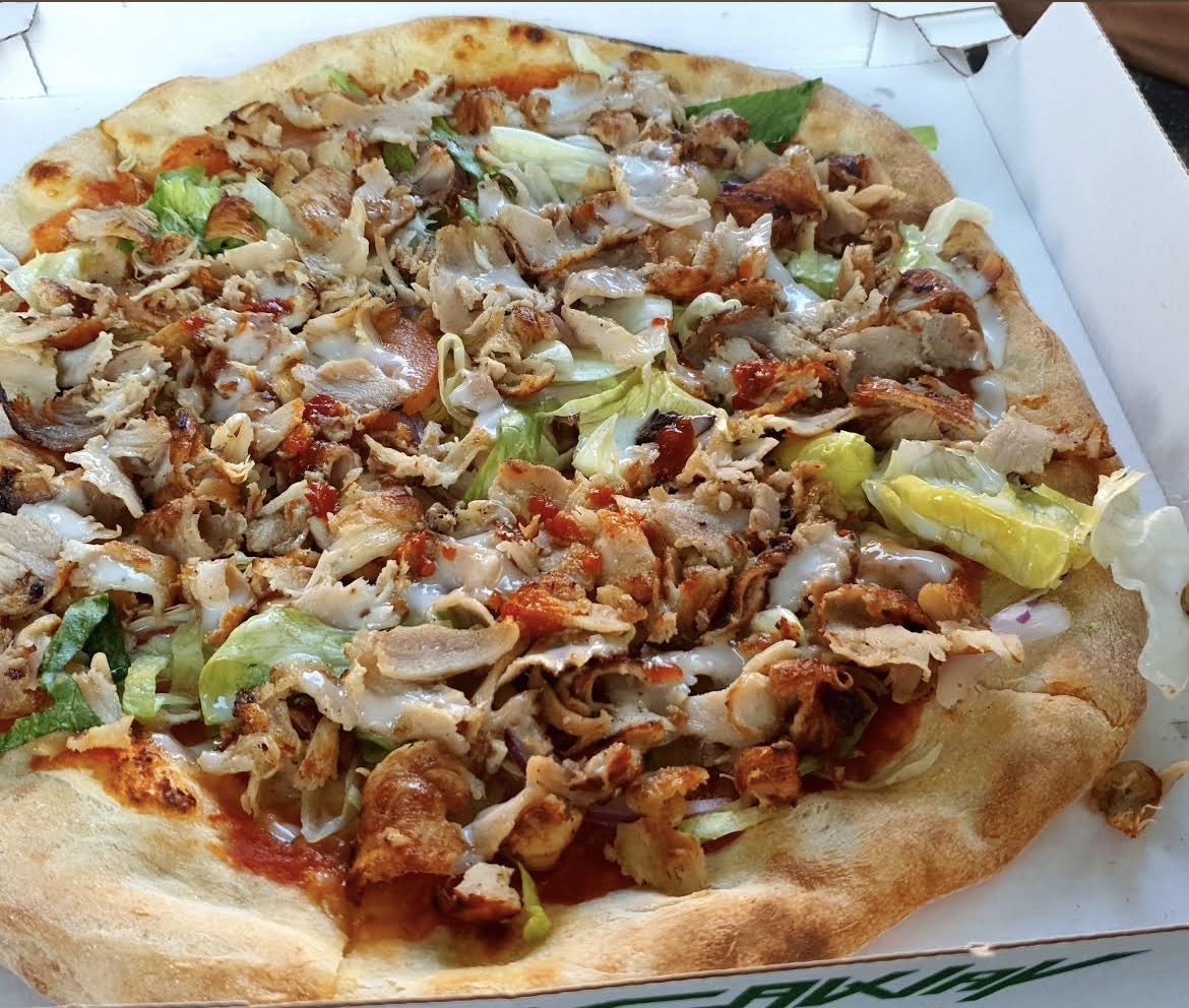 Pizza Kebab da asporto
